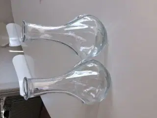 Vaser i klart glas