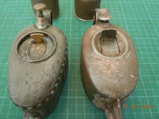 Tysk og engelsk smørekande m.v.