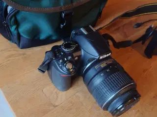 Nikon D3100 14.8 mp 18-550mm VR objektiv 