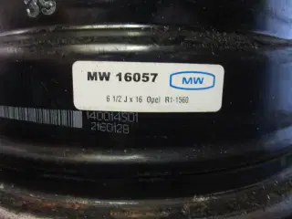 4 stk stål fælge .