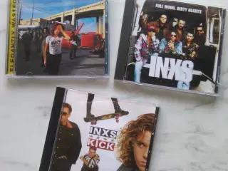 INXS: 3 CD'er stk. 22 kr.