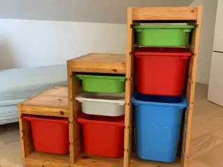 Ikea opbevaring under trappen 