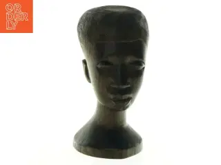 Træmannequin hoved (str. 11 x 6 cm)