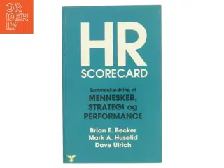 HR scorecard (Bog)