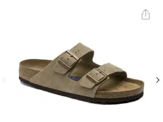 Birkenstock sandaler i farven taupe