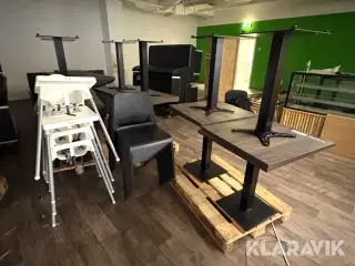 Cafeborde og stole - 27 dele