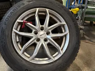 17” alu fælge med vinterdæk