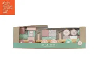 Træ stabeltårn tog fra Little Dutch (str. 44x13x8,5 cm)