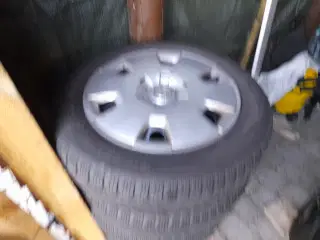 opel astra vinterhjul 205 55 16 stålfælge+kapsler