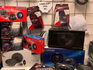 Bilstereo udsalg m.m.