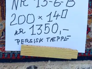Persisk tæppe 200 x 140 cm