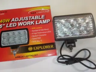 40W LED arbejdslamper 12-28V