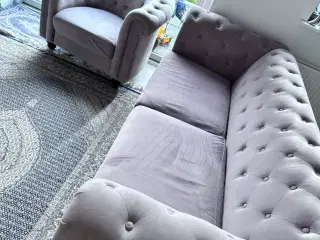 Sofasæt 3+1 Chesterfield Luksus Sofasæt 3+1