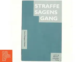 Straffesagens gang af Gorm Toftegaard Nielsen (Bog)