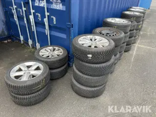 Alu/stålfælge VW 5x112 7 sæt.