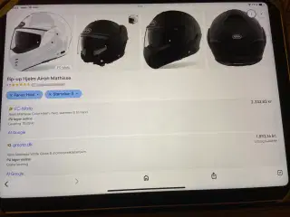 Ny styrthjelm mærke: Airoh Mathisse str. XL 61-62