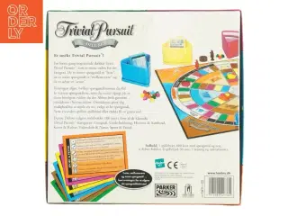 Trivial Pursuit Deluxe brætspil fra Hasbro (str. 27x9 cm)
