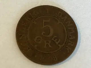 5 Øre 1908
