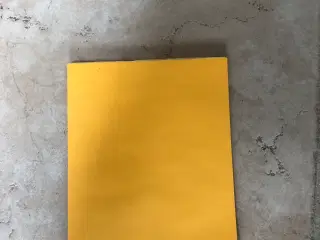 Gul blok papir