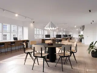 Moderne kontor i starten af Vesterbrogade.