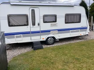 Campingvogn med enkeltsenge