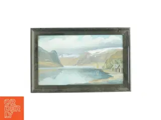 Billede i sort ramme (51x33cm)