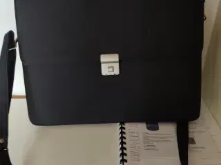 Ny sort skuldertaske computermappe