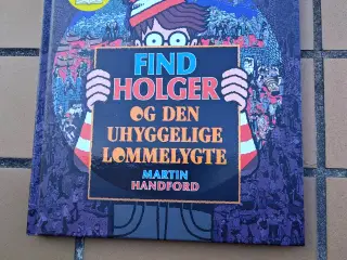 Find Holger og den uhyggelige lommelygte Bog