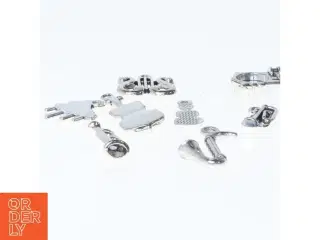Musikinstrument charms i metal