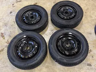 4x100 vinterhjul 2 nye dæk