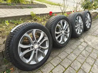 5x112 Mercedes 17" fælge 100% dækmønster 3950kr