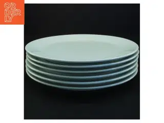 6 Porcelænstallerkener fra IKEA (str. Diameter 25 cm)