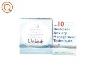 Anxiety management techniques fra Margaret Wehrenberg (str. 21 x 14 cm 23 x 15 cm)