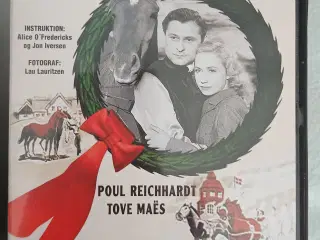 Gamle danske DVD-film til salg. 