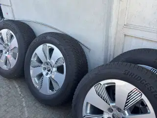 4 stk Audi fælge på vinterdæk 255/55R19