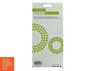 iPhone 4/4S Gummibelagt Cover fra Covermy (str. Kasse, 22,5 x 11 cm)