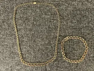 Bismark smykkesæt - halskæde samt et smukt armbånd