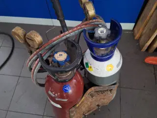 Ilt&gas inkl. Brænder 
