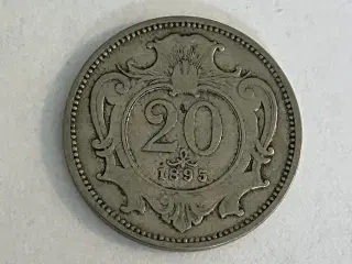 20 Filler Hungary 1895