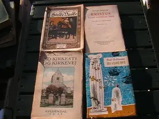 4 fine ældre Bøger.
