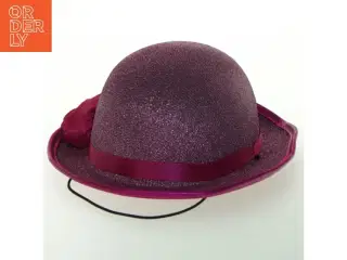 Rosa glitrende hat (str. Ø. 20 cm)