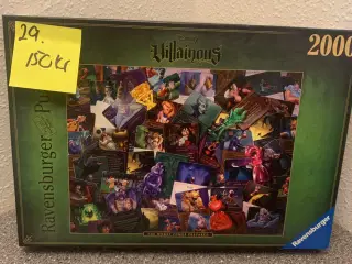 2000 brikker Disney puslespil