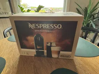 Ny Nespresso CitiZ & Milk Platinum.