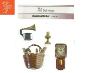 Dukkehus tilbehør fra Doll House (str. 5x4,5 cm)