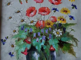 HARRIET HANSEN ( 1920 - 1987 ) oliemaleri