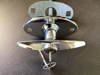 Garageportgreb forkromet stål