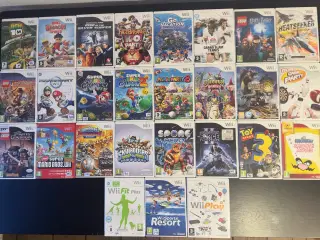 27 Stk Nintendo Wii Spil. læs Beskrivelsen