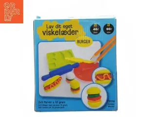 Lav dit eget viskelæder sæt fra Netto (str. 17x15x4 cm)