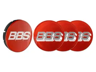 BBS Roterende 3D Centerkapsel rød 58071062.4