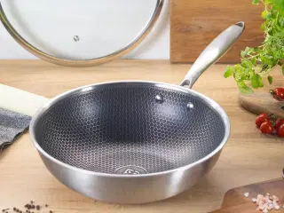 Hybrid nonstick wokpande 30 cm Ø.